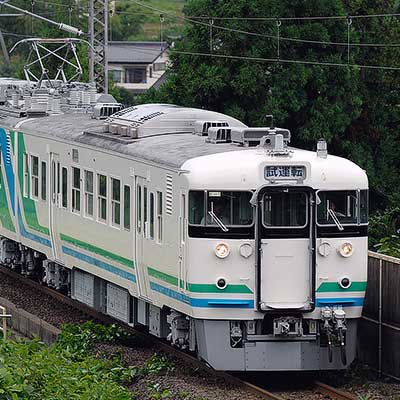 国鉄417系電車・行き先字幕