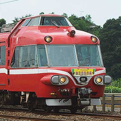 名古屋鉄道　パノラマカー一般系統板　【新可児/岐阜】 名古屋鉄道 パノラマカー一般系統板 【新可児/岐阜】 （名鉄