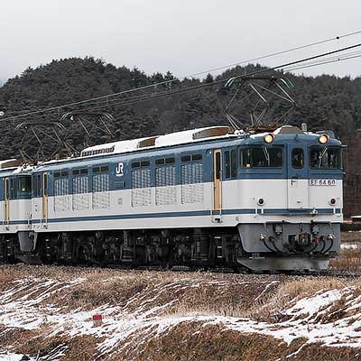 EF64の4重連が篠ノ井線を走行｜鉄道ニュース｜2010年1月4日掲載