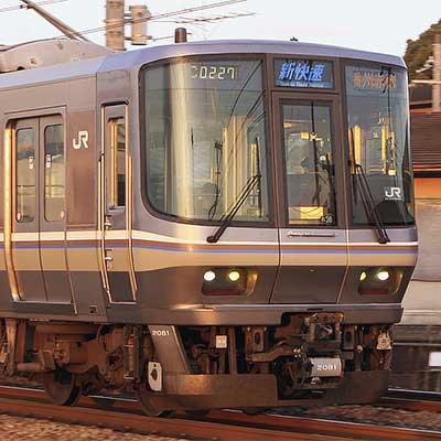 223系に前灯交換車｜鉄道ニュース｜2010年2月21日掲載｜鉄道ファン