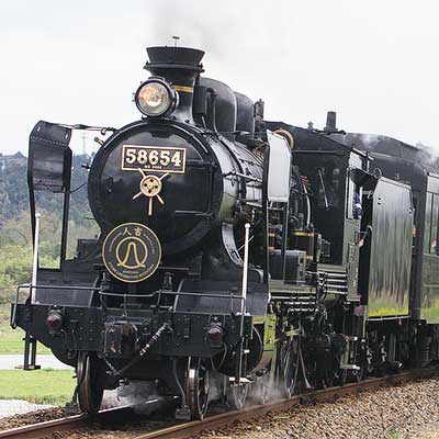 蒸気機関車 、 黒色 58654の煙室扉ハンドルに変化｜鉄道ニュース｜2010年3月7日掲載｜鉄道