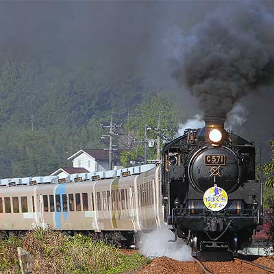 SL“やまぐち あすか”運転｜鉄道ニュース｜2010年10月17日掲載｜鉄道