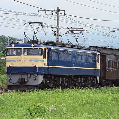 EF65 501＋旧客＋EF64 1001が試運転｜鉄道ニュース｜2011年7月27日掲載