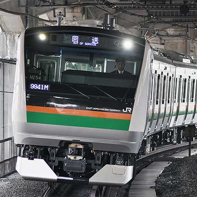 E233系3000番台NT54編成が，いったん田町に戻る｜鉄道ニュース｜2011年