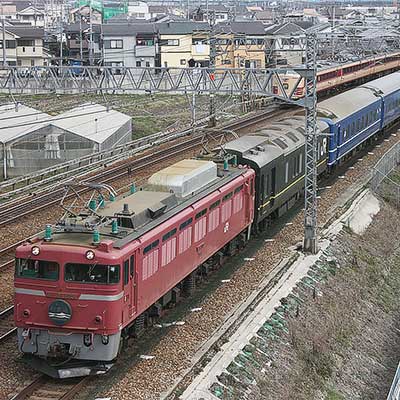 日本海”にトワイライト色のカニ24 12連結｜鉄道ニュース｜2012年