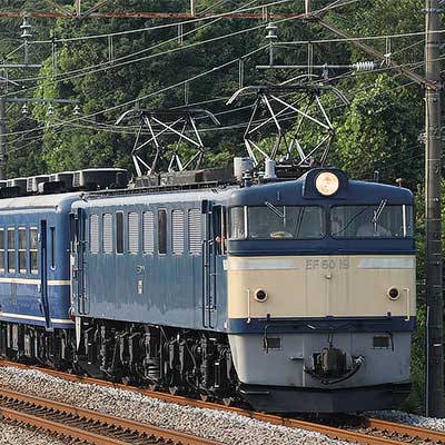 EF60 19が上越線で12系をけん引｜鉄道ニュース｜2012年7月27日掲載