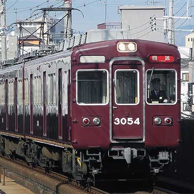 阪急3000系3054編成が4連化されて西宮車庫へ｜鉄道ニュース