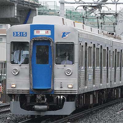 泉北高速3000系が千代田工場へ｜鉄道ニュース｜2013年5月11日掲載