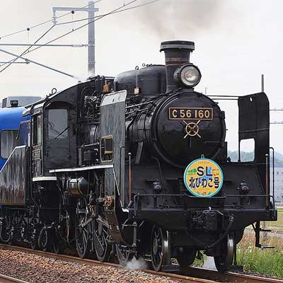 春の“SL北びわこ号”の運転開始｜鉄道ニュース｜2013年5月21日掲載