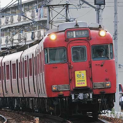 名鉄で中京競馬場60周年記念系統板付き列車運転｜鉄道ニュース｜2013年