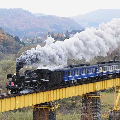 SLばんえつ物語”にオヤ12 1が連結される｜鉄道ニュース｜2013年11月25