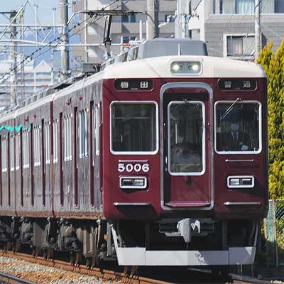 阪急5000系にヘッドライトLED化編成｜鉄道ニュース｜2014年3月12日掲載