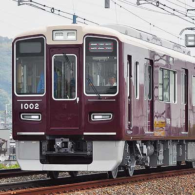 阪急1000系　神戸線　(1002編成) 阪急1000系（1002編成 神戸線）8両編成セット（動力付き