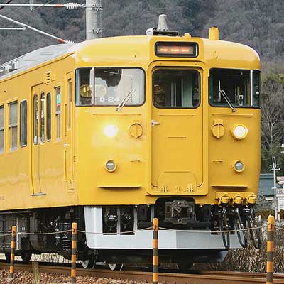 [加工品] 115系 関西更新色 岡オカK編成タイプ 岡山地区】115系 岡オカK編成(末期色、更新色) : 関西と風景と