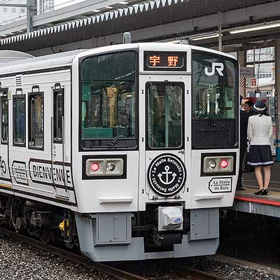 サボ　団体列車　関西・信越日光観光号　ホーロー Shinichi Maeda | . 南海 2200系 観光列車 天空 2024/06/09撮影