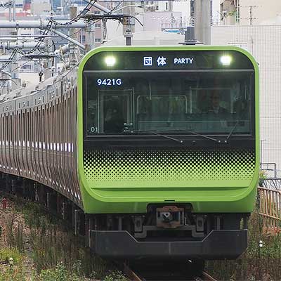 山手線でE235系を使用した「ノンストップ山手線 しながわ夢さん