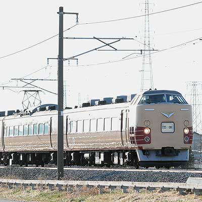 JR東日本 189系 M51編成 側面方向幕 あさま色189系で運転 臨時