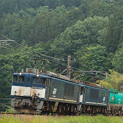 EF64 原色４重連セット EF64形の4重連，運転される｜鉄道ニュース｜2022年1月5日掲載