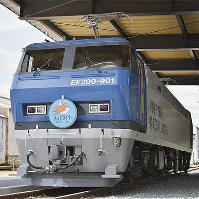 EF200-901が登場時の姿で展示される｜鉄道ニュース｜2017年6月4日掲載