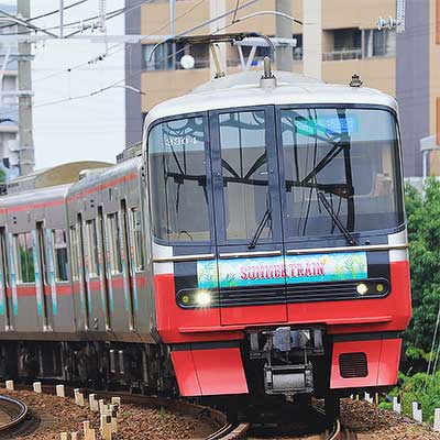 名鉄3300系に新たなラッピング車両が登場｜鉄道ニュース｜2017年7月26