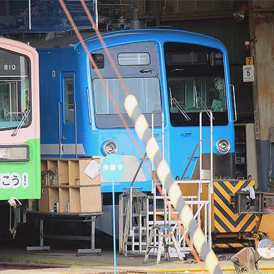 近江鉄道の，もと西武301系が100形塗装に｜鉄道ニュース｜2017年8月30