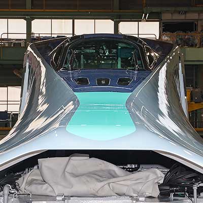 JR東日本E956形「ALFA-X」の構体が公開される｜鉄道ニュース｜2018年12