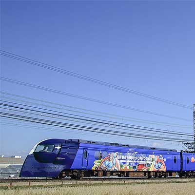 南海で「泉佐野市70周年×キン肉マン40周年友情タッグラピート」運転 