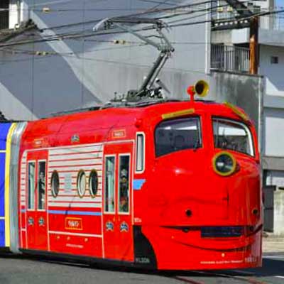 岡山電気軌道3000形3005号 東武日光軌道線復元号 特別運転 - YouTube