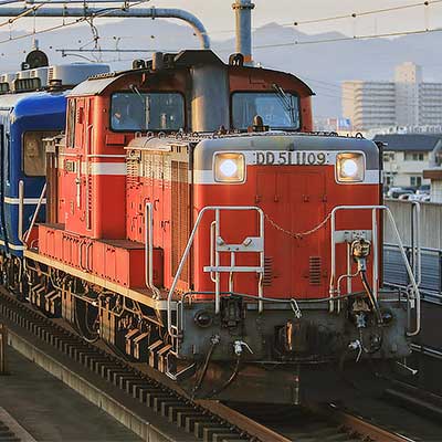 DD51と12系による訓練列車運転｜鉄道ニュース｜2019年11月1日掲載