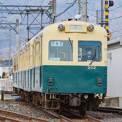 三岐鉄道北勢線200系の行先表示器に変化｜鉄道ニュース｜2020年2月1日