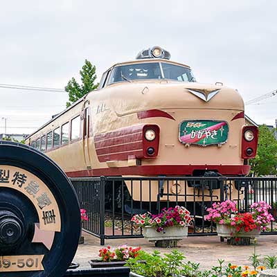 489系誕生50周年に合わせてクハ489-501の先頭部が再塗装される｜鉄道