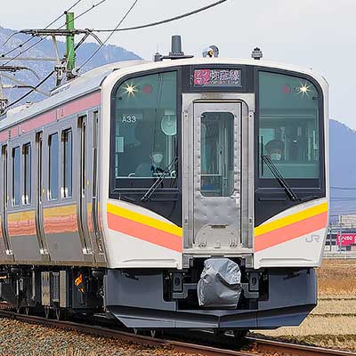 E129系増備車A33編成が弥彦線で運転開始｜鉄道ニュース｜2022年3月7日
