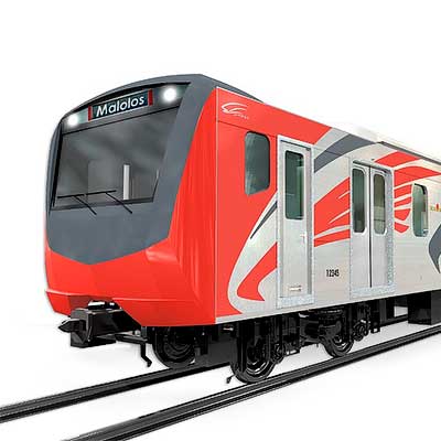 【本物新品保証】 住友商事・総合車両製作所，フィリピン南北通勤鉄道の延伸事業 コレクション