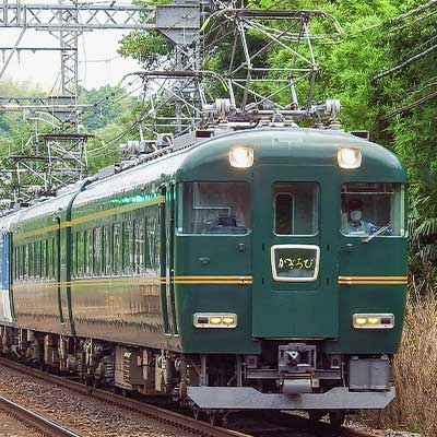 近鉄15400系「かぎろひ」と15200系「あおぞらⅡ」を併結した団臨