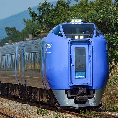 希少！ キハ281系 登場時の試運転中画像オレンジカード 使用済み カードコレクション】JR北海道 オレンジカード キハ281系