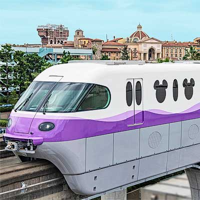 東京ディズニーリゾート 先代ディズニーリゾートライナー ピン リゾートライナー（Type C）」4編成目，11月18日から営業運転