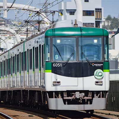 京阪6000系に誕生40周年記念ヘッドマーク｜鉄道ニュース｜2023年