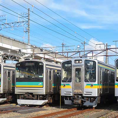 南武支線205系＆E127系大大大大集合撮影会！ in 鎌倉車両センター中原