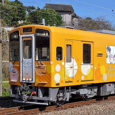 肥薩おれんじ鉄道に新しいラッピング車が登場｜鉄道ニュース｜2024年3