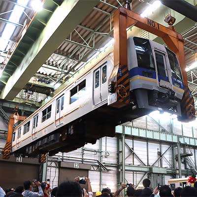 南海電鉄銘板キーホルダー 2個 ラピート 30周年 天空 15周年 南海電車