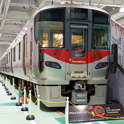 京都鉄道博物館で227系の特別展示｜鉄道ニュース｜2025年6月20日掲載