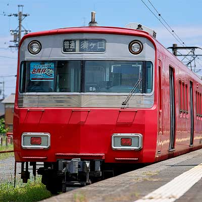 名古屋鉄道6500系6501編成に「名鉄杯」記念系統板｜鉄道ニュース