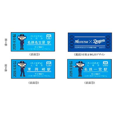 名古屋鉄道×中日ドラゴンズ「ドドド！My ベストオーダー」キャンペーン