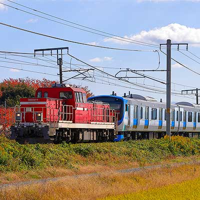 東京臨海高速鉄道71-000形第3編成が甲種輸送される