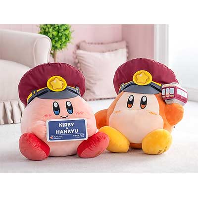 阪急，『「星のカービィ×阪急電車」添乗ぬいぐるみ』を受注販売｜鉄道