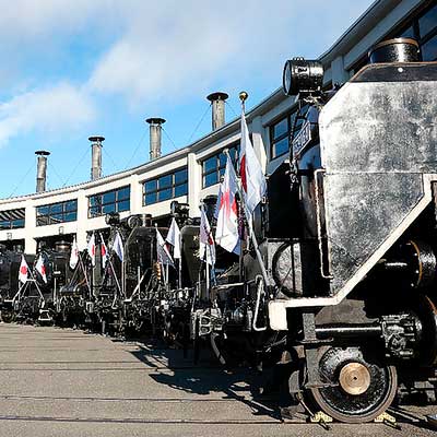 京都鉄道博物館で特別ツアー「開館前の扇形車庫を見学しよう！」開催