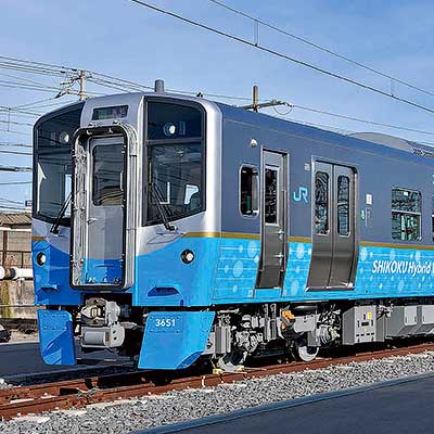 JR四国，新形ハイブリッド式ローカル車両「3600系」の営業運転を6月27